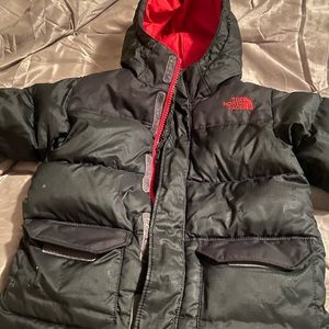 North face puffer coat